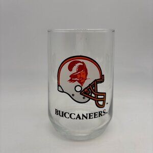 NFL Tampa Bay Buccaneers Retro Football Helmet Logo 5" Collectible Glass
